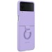 Samsung Чохол-накладка Samsung Silicone Cover with Ring для Samsung Galaxy Flip 4 SM-F721 Lavender (EF-PF721TVEGUA)