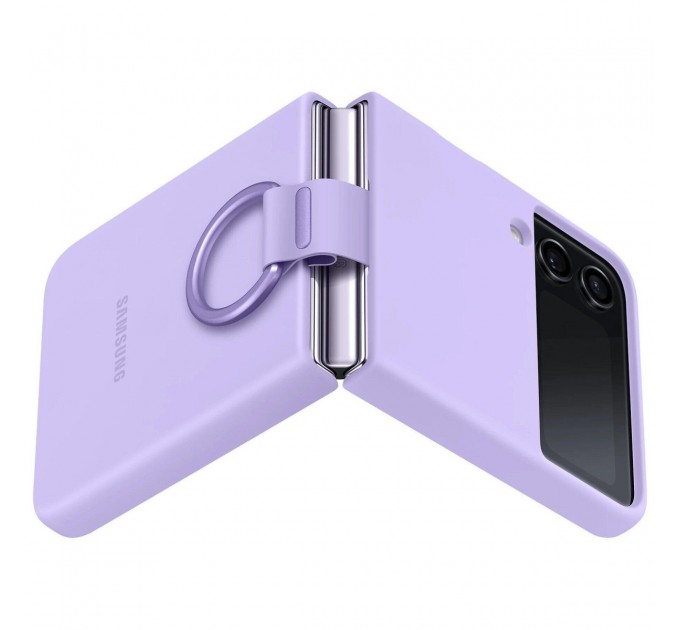 Samsung Чохол-накладка Samsung Silicone Cover with Ring для Samsung Galaxy Flip 4 SM-F721 Lavender (EF-PF721TVEGUA)