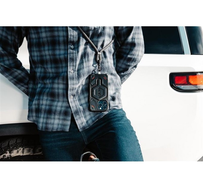 Urban Armor Gear Чохол-накладка Urban Armor Gear Monarch Pro Magsafe для Apple iPhone 15 Pro Kevlar Black (114221113940)
