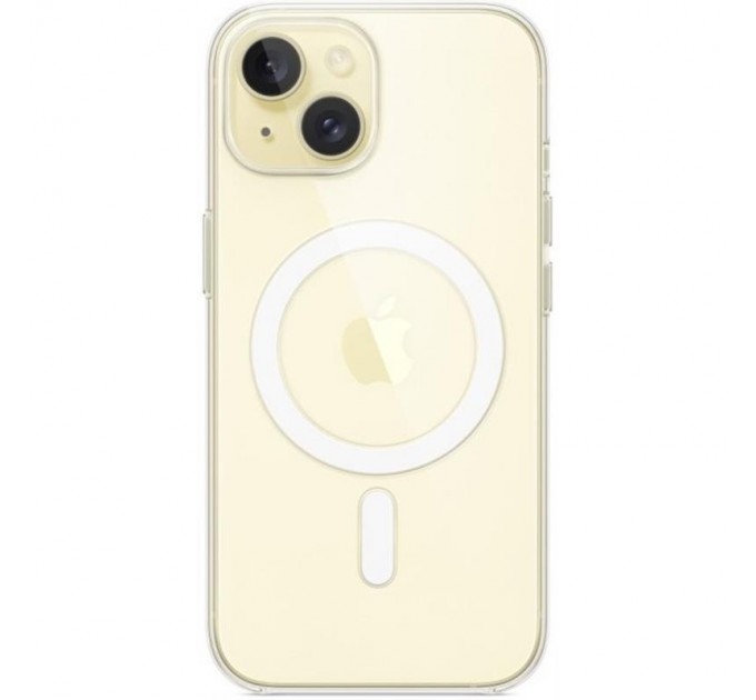 Apple Чохол-накладка Apple Clear Case with MagSafe для Apple iPhone 15 Clear (MT203)