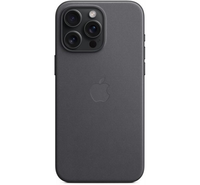 Apple Чохол-накладка Apple FineWoven Case with MagSafe для Apple iPhone 15 Pro Max Black (MT4V3)