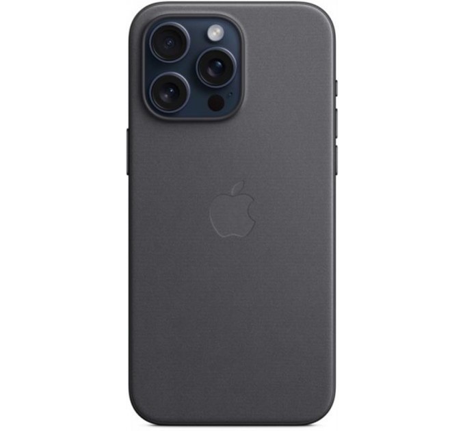 Apple Чохол-накладка Apple FineWoven Case with MagSafe для Apple iPhone 15 Pro Max Black (MT4V3)