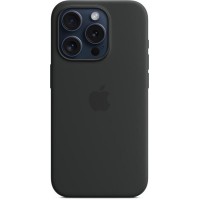 Чохол-накладка Apple Silicone Case with MagSafe для Apple iPhone 15 Pro Black (MT1A3)
