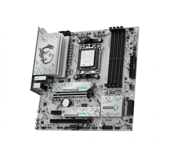 MSI Материнська плата AMD B850 SAM5 MATX B850M GAMING PLUS WIFI MSI