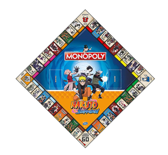 Winning Moves Настільна гра Winning Moves Naruto Monopoly (WM00167-EN1-6)