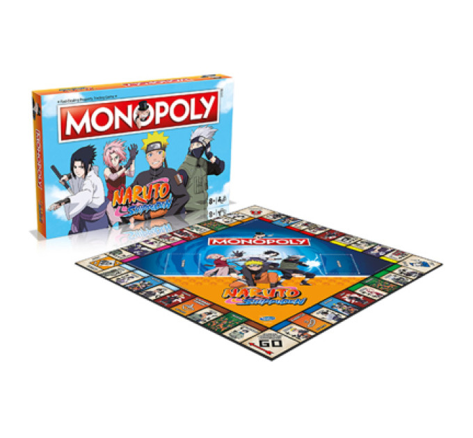 Winning Moves Настільна гра Winning Moves Naruto Monopoly (WM00167-EN1-6)