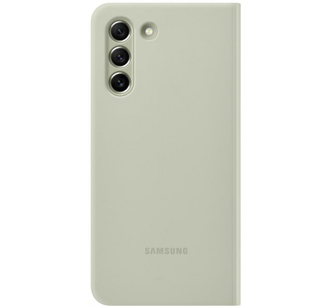 Samsung Чохол-книжка Samsung Smart Clear View Cover для Samsung Galaxy S21 FE SM-G990 Olive Green (EF-ZG990CMEGRU)