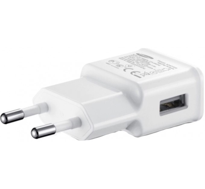 Samsung Мережевий зарядний пристрій Samsung EP-TA200 15W White (EP-TA200NWE) OEM