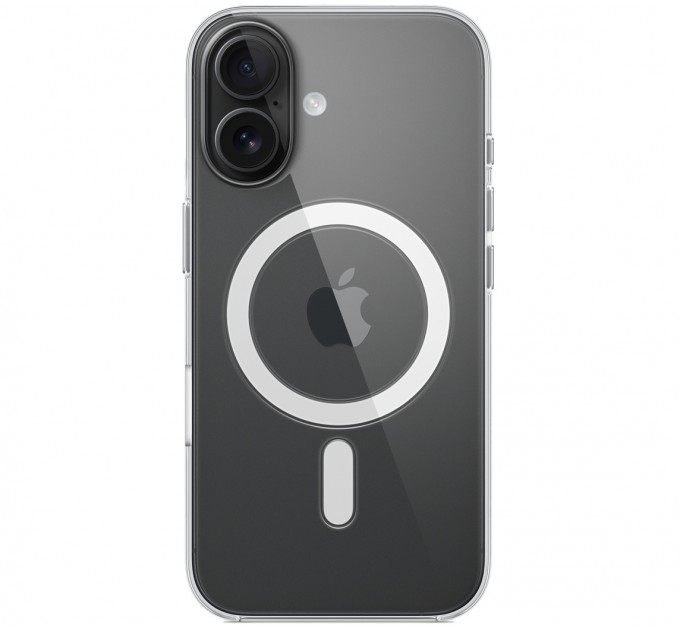 Apple Чохол-накладка Apple Clear Case with MagSafe для Apple iPhone 16 Transparent (MA6A4)