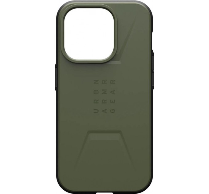 Urban Armor Gear Чохол-накладка Urban Armor Gear Civilian Magsafe для Apple iPhone 15 Pro Max Olive Drab (114295117272)