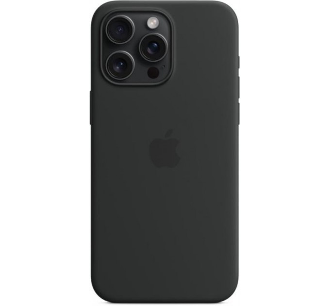 Apple Чохол-накладка Apple Silicone Case with MagSafe для Apple iPhone 15 Pro Max Black (MT1M3)
