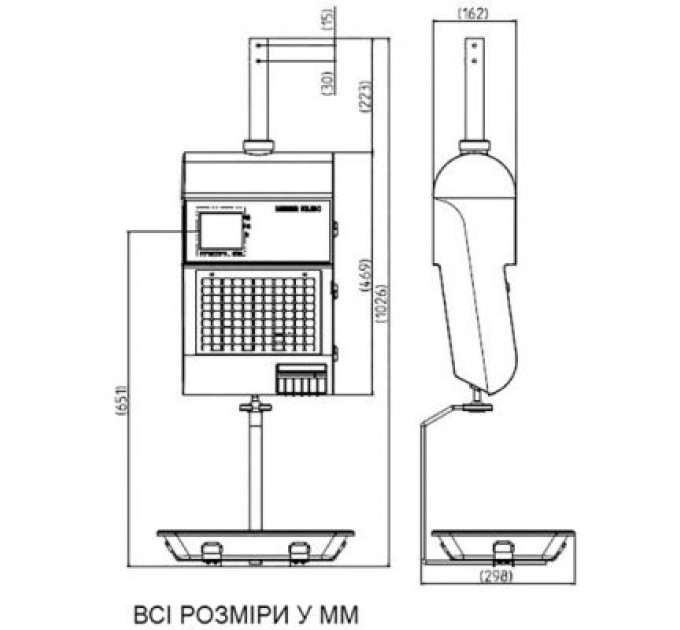 Mettler Toledo Ваги Mettler Toledo bPLus H2 підвісні (30526534)
