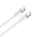 ColorWay Кабель ColorWay USB Type-C - Lightning (M/M), (braided cotton) (PD Fast Charging 27W), 2 м, Gray (CW-CBPDCL068-GR)