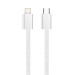 ColorWay Кабель ColorWay USB Type-C - Lightning (M/M), (braided cotton) (PD Fast Charging 27W), 2 м, Gray (CW-CBPDCL068-GR)