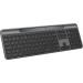 Logitech Клавiатура бездротова Logitech Slim Solar+ Graphite (920-013764)