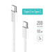 ColorWay Кабель ColorWay USB Type-C - USB Type-C (M/M), 3.0 А, 2 м, Gray (CW-CBPDCC068-GR)