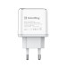 ColorWay Мережевий зарядний пристрій ColorWay Power Delivery Port PPS USB (Type-C PD + Type-C PD) (40W) White (CW-CHS048PD-WT)