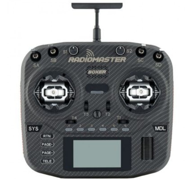 RadioMaster Пульт управління для дрона RadioMaster Boxer MAX ELRS AG01 BLACK (HP0157.0056-M2-BLK)