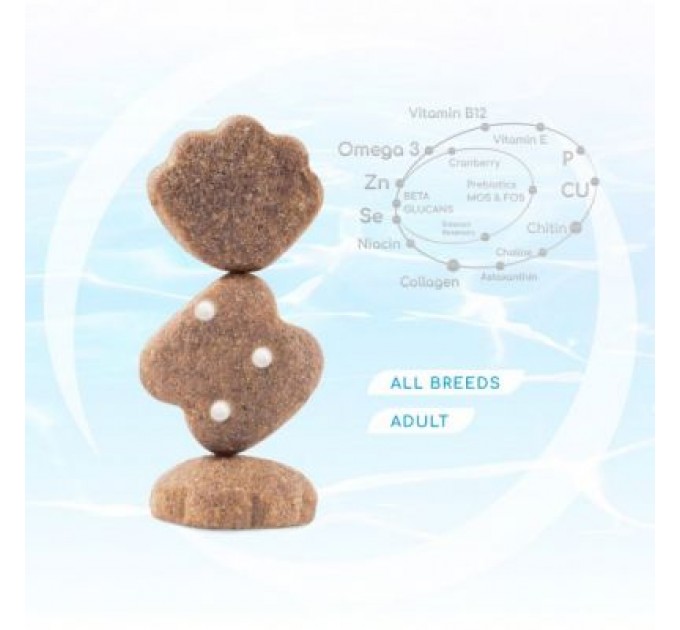 Optimeal Сухий корм для собак Optimeal Beauty Podium беззерновий на основі морепродуктів 1.5 кг (4820215366830)