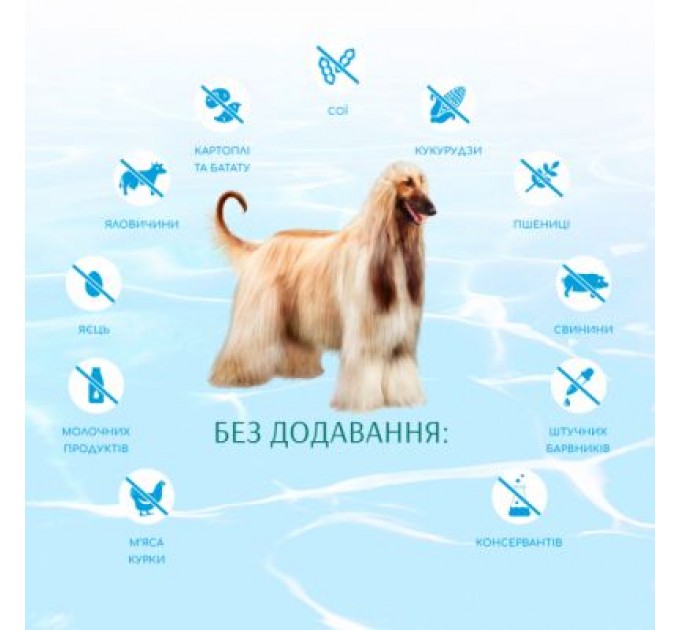 Optimeal Сухий корм для собак Optimeal Beauty Podium беззерновий на основі морепродуктів 1.5 кг (4820215366830)