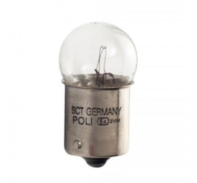 SCT-GERMANY Автолампа SCT-GERMANY R10W Long Life 24V 10W BA15s (202365)