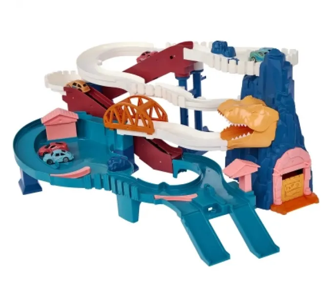 ZIPP Toys Ігровий набір ZIPP Toys Dino автотрек-серпантин електричний, 6 машинок (5501A)