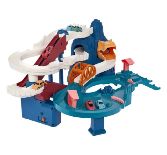 ZIPP Toys Ігровий набір ZIPP Toys Dino автотрек-серпантин електричний, 6 машинок (5501A)