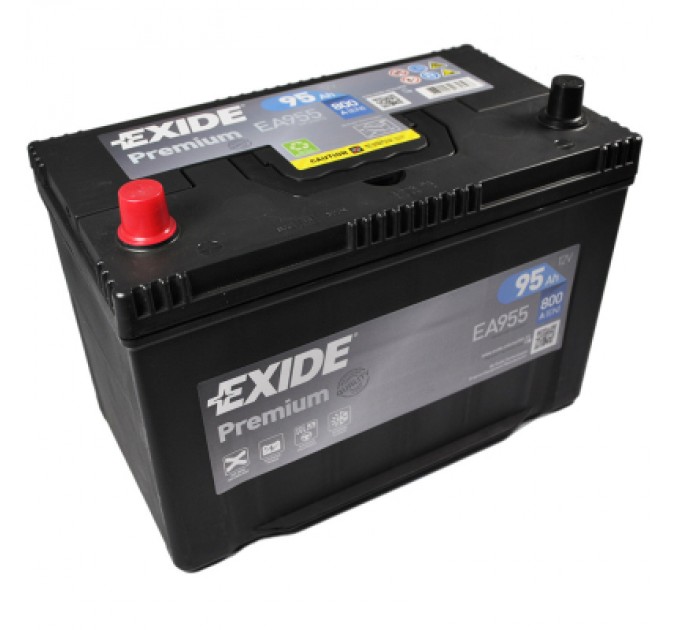 EXIDE Акумулятор автомобільний EXIDE PREMIUM 95A (EA955)