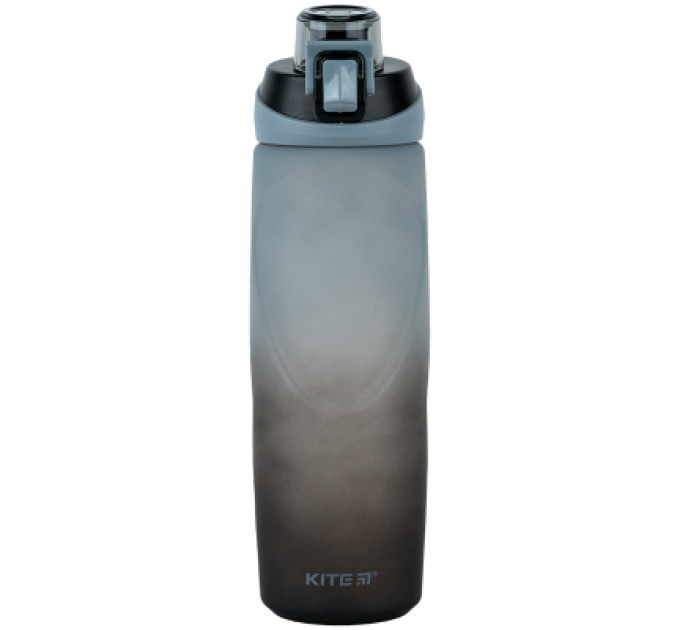 Kite Поїльник-непроливайка Kite 760 мл, сіро-чорна (K24-1200-1)