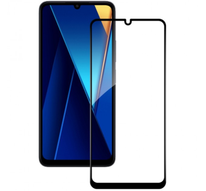 ACCLAB Скло захисне ACCLAB Full Glue Xiaomi Poco C65 Black (1283126583636)