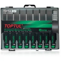 Набір викруток Toptul для точних робіт (T5-T20) 8шт. (GAAW0801) Набір викруток Toptul для точних робіт (T5-T20) 8шт. (GAAW0801)