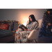 Ardesto Плед Ardesto Christmas Flannel 160х200см, 100% поліестер, різдвяні котики (ART0120PB)