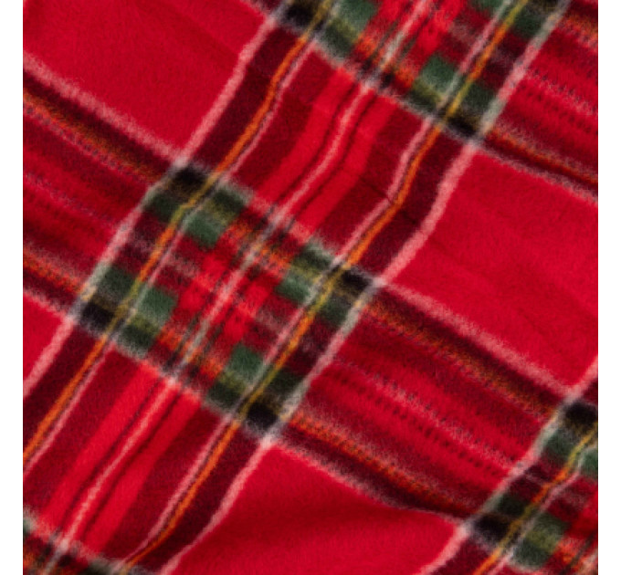 Ardesto Плед Ardesto Christmas Fleece 130x160см, 100% поліестер, клітинка, червоний (ART0717PB)