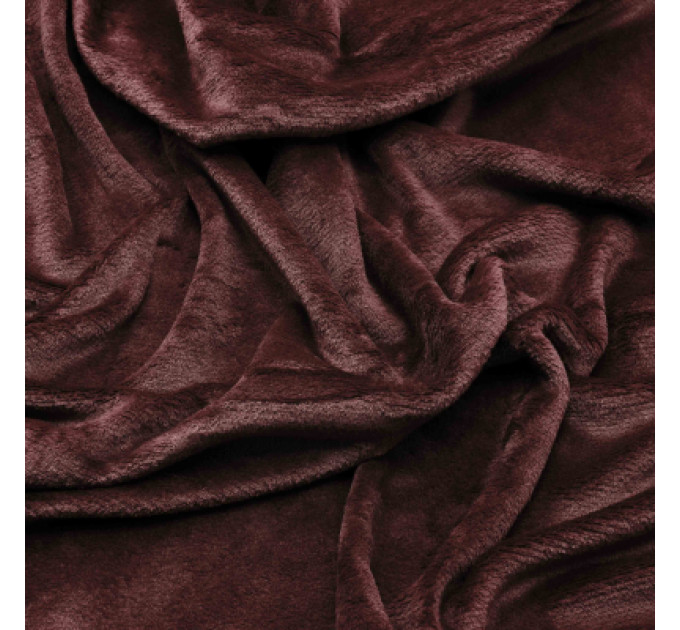 Ardesto Плед Ardesto Flannel 200х220см, 100% поліестер, бургунді (ART0222SB)