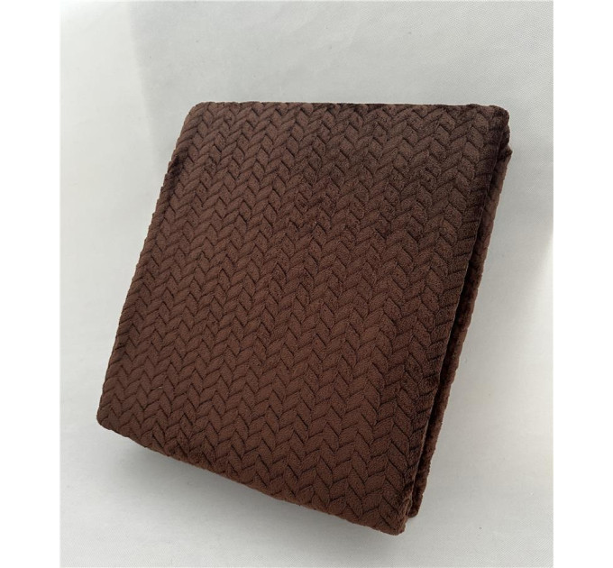 Ardesto Плед Ardesto Jacquard Braid 200х220см, 100% поліестер, коричневий (ART0206JB)