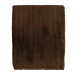 Ardesto Плед Ardesto Jacquard Braid 200х220см, 100% поліестер, коричневий (ART0206JB)