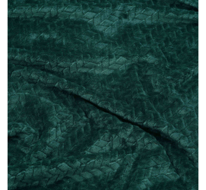 Ardesto Плед Ardesto Jacquard Braid 200х220см, 100% поліестер, смарагдовий (ART0208JB)