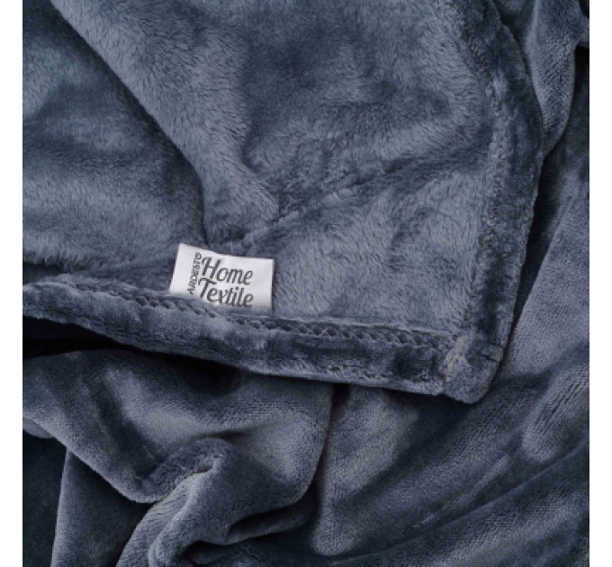 Ardesto Покривало Ardesto Delicate 160х200см, 100% поліестер, сірий (ART0203DE)