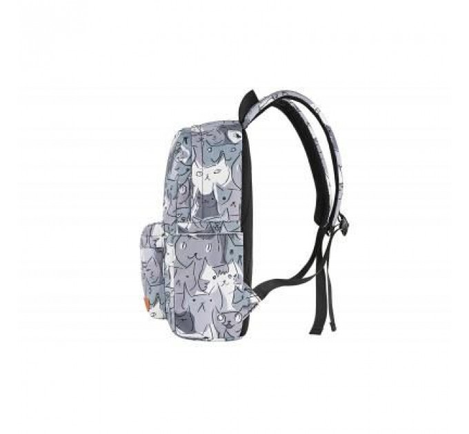 Рюкзак для ноутбука 2E 13" TeensPack Cats, grey (2E-BPT6114GC)