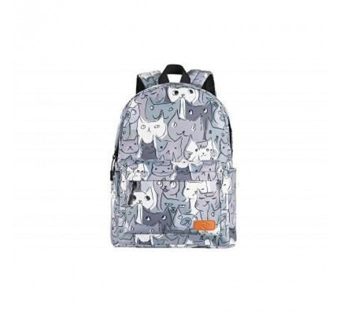 Рюкзак для ноутбука 2E 13" TeensPack Cats, grey (2E-BPT6114GC)