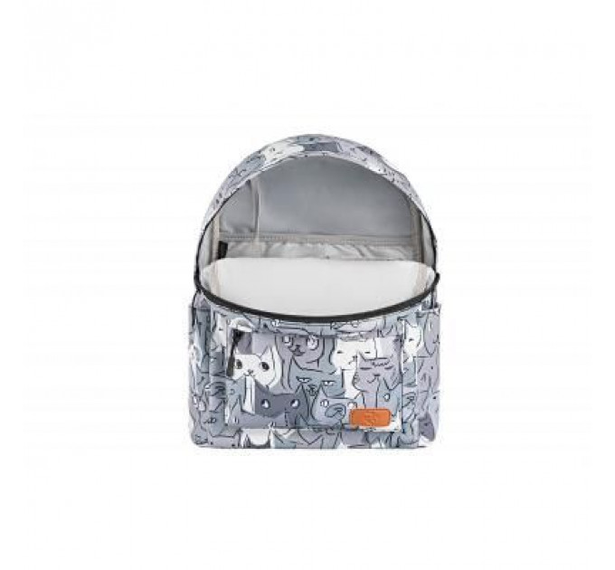 Рюкзак для ноутбука 2E 13" TeensPack Cats, grey (2E-BPT6114GC)