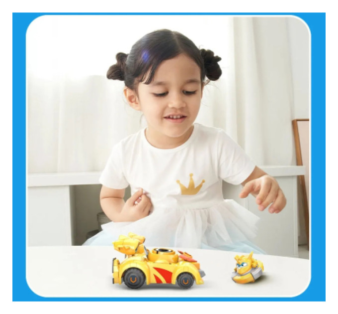 Super Wings Ігровий набір Super Wings Spinning Vehicle Золотий Хлопчик (Golden Boy) (EU770331)