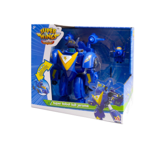 Super Wings Ігровий набір Super Wings Super Robot Suit Джером (Jerome) (EU770353)