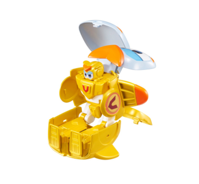 Super Wings Трансформер Super Wings Transforming Super Pet Золотий Хлопчик улюбленець (Golden Boy pet) (EU770644)