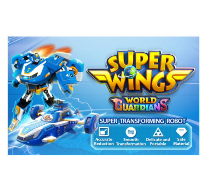 Super Wings Трансформер Super Wings Міні Повітряна База Робот (EU760288)