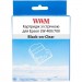 WWM Стрічка для принтера етикеток WWM для Epson LW-400/700 9mm х 8m Black-on-Clear (WWM-ST9K)