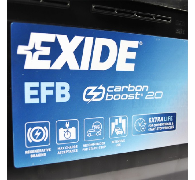 EXIDE Акумулятор автомобільний EXIDE START-STOP EFB 100A (EL1000)
