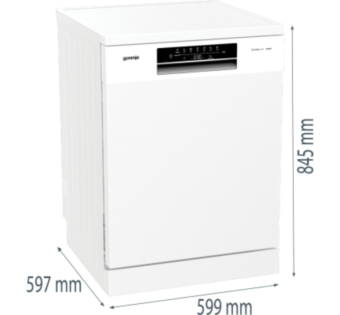 Gorenje Посудомийна машина Gorenje GS643E90W