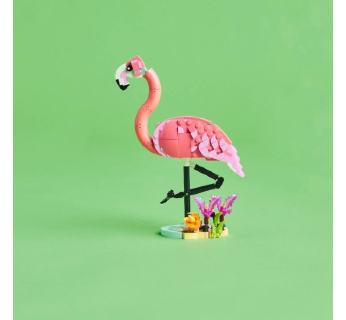LEGO Конструктор LEGO Creator Дикі тварини: рожевий фламінго (31170)