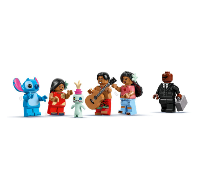 LEGO Конструктор LEGO Disney Classic Пляжний будинок Ліло і Стіч (43268)